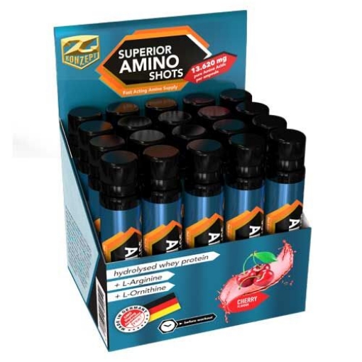 Immagine di SUPERIOR AMINO SHOTS - 20X25ML KZ