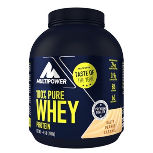 Immagine di 100% Pure Whey Protein 2000g - Caramello al Burro di Arachidi Salato MPower