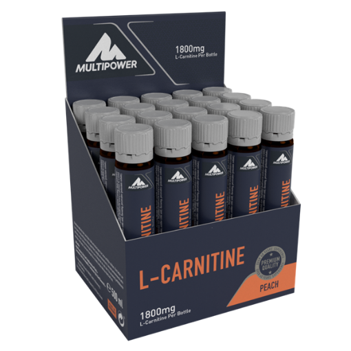 Immagine di L-Carnitina Liquida 20x25ml (100% ™Carnipure) - Pesca Multipower