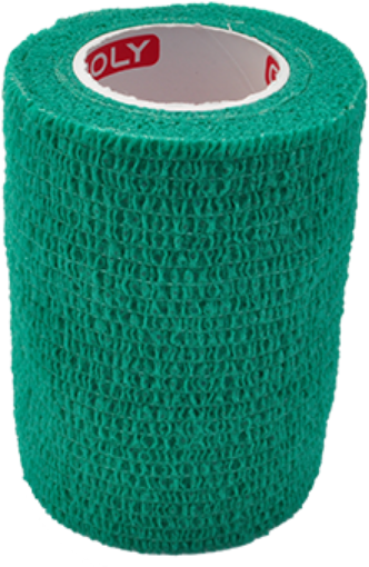 Immagine di Bendaggio elastico autoadesivo 7,5 cm - Verde