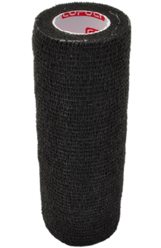 Immagine di Bendaggio elastico autoadesivo 15 cm - Nero