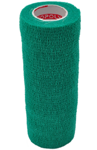 Immagine di Bendaggio elastico autoadesivo 15 cm - Verde