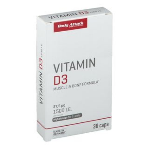 Immagine di Vitamina D3 - 30 capsule Body Attack