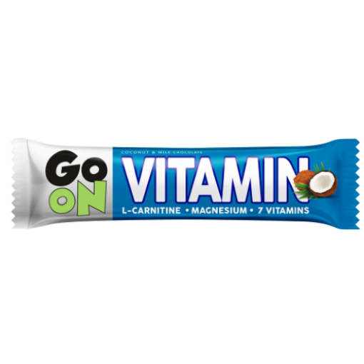 Immagine di Barretta Go On Vitamina 50g - Cocco