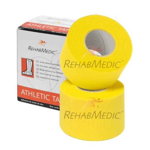 Immagine di Nastro atletico - Rehabmedic - 3,8 cm GIALLO