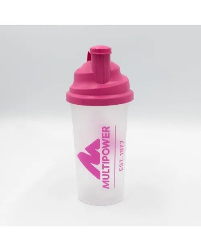 Immagine di Shaker rosa da 700 ml - Multipower