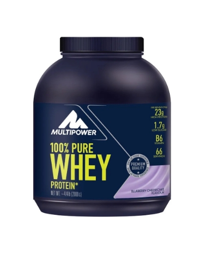 Immagine di 100% Pure Protein Whey - 2000g Cheesecake ai Mirtilli MPower