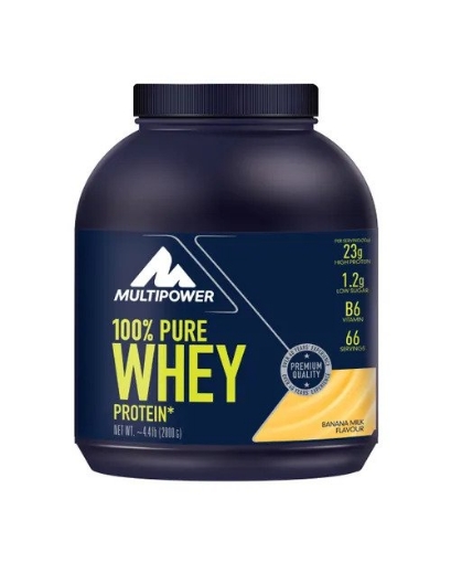 Immagine di 100% Pure Whey Protein - 2000g Banana e Latte MPower