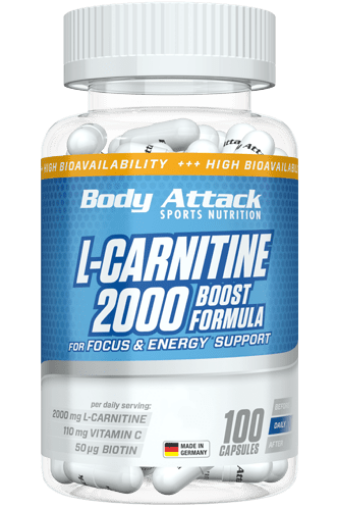 Immagine di L-CARNITINA 2000 BODY ATTACK - 100 CAPSULE