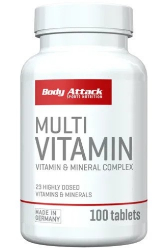 Immagine di MULTIVITAMINE 100 COMPRESSE BODY ATTACK