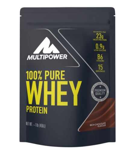 Immagine di 100% Pure Whey Protein - 450g - Cioccolato MPower