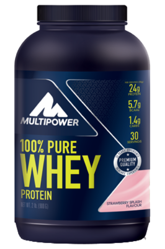 Immagine di WHEY PROTEIN 100%  - GUSTO Fragola 900G MPOWER