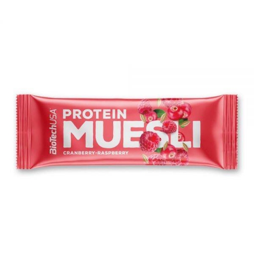 Immagine di Barretta Proteica Muesli 30g - Mirtillo Rosso e Lampone Biotech