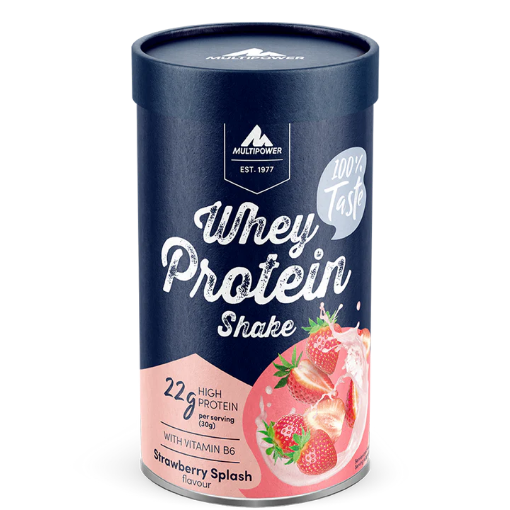 Immagine di Whey Protein Shake 420g - Fragole Multipower