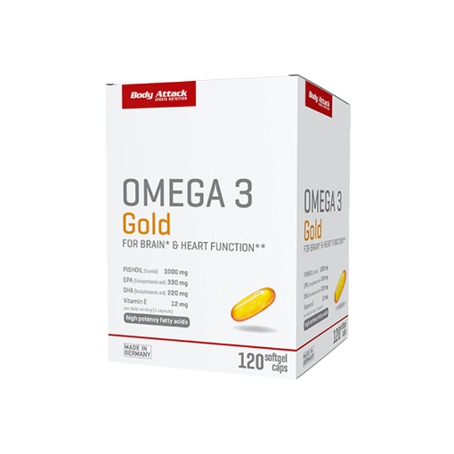 Immagine di OMEGA 3 GOLD - 120 Capsule BODY ATTACK