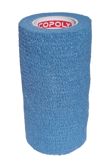 Immagine di Bendaggio elastico autoadesivo 10 cm - Azzurro