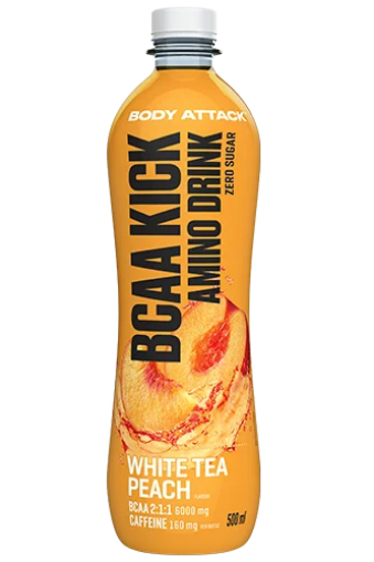 Immagine di BCAA KICK Tè Bianco Pesca - 500ml Body Attack