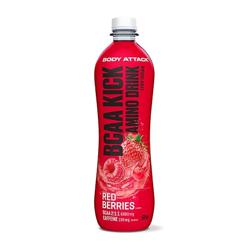 Immagine di BCAA KICK Bacche Rosse - 500ml Body Attack