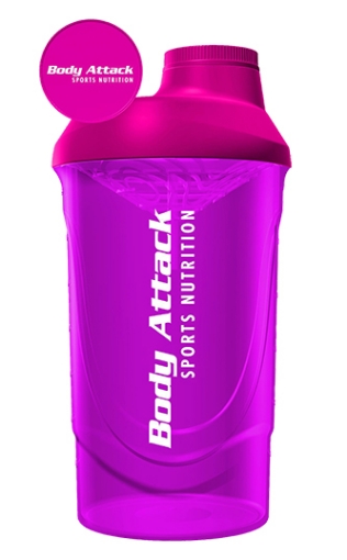 Immagine di SHAKER ROSA 600 ML BODY ATTACK