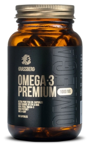 Immagine di Grassberg Omega 3 Premium 1000mg - 60 Capsule