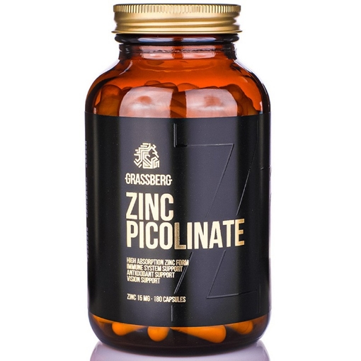 Immagine di Grassberg Picolinato di Zinco - 180 capsule