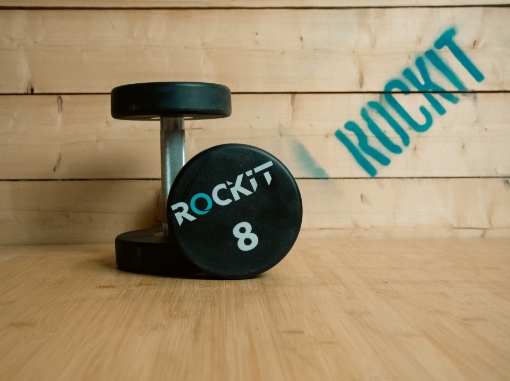 Immagine di Set di 2 manubri rotondi da 8 kg - ROCKIT