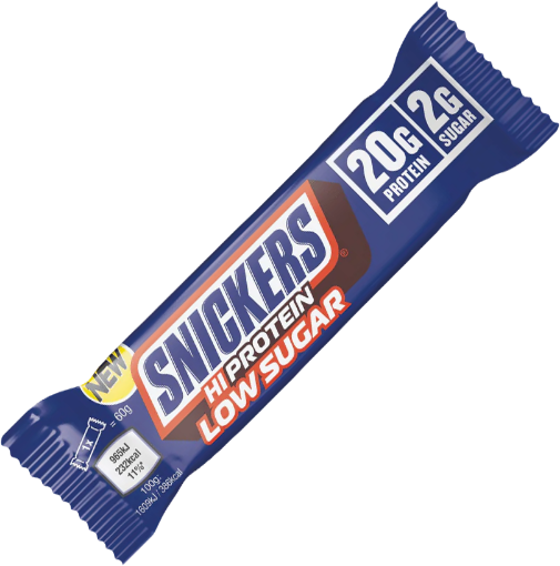 Immagine di Barretta Proteica Snickers a Basso Contenuto di Zucchero 57g - Cioccolato al Latte