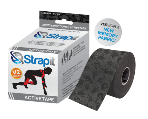 Immagine di DYNAMIC ACTIVETAPE 7,5CM x 5M  - NERO