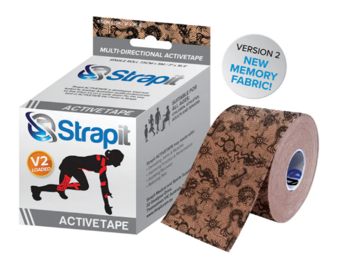 Immagine di DYNAMIC ACTIVETAPE 7,5CM x 5M - BEIGE/NERO