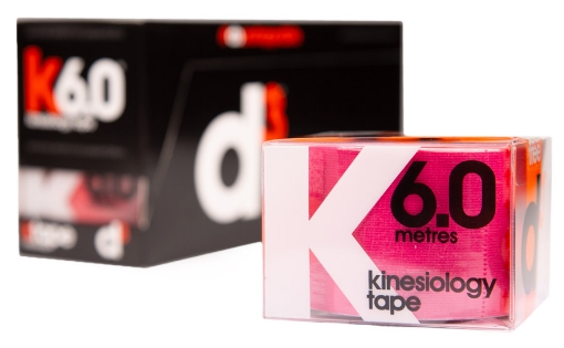 Immagine di K6.0 Nastro Kinesiologico Rosa 5cm x 6m - d3Tape