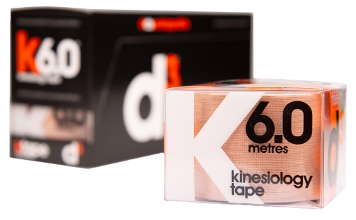 Immagine di K6.0 Nastro Kinesiologico Beige 5cm x 6m - d3Tape