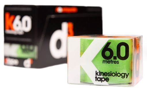 Immagine di K6.0 Nastro Kinesiologico Verde Lime 5cm x 6m - d3Tape